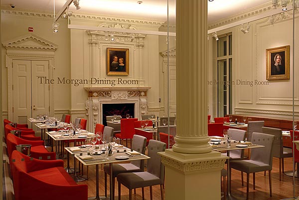 the morgan library dining room