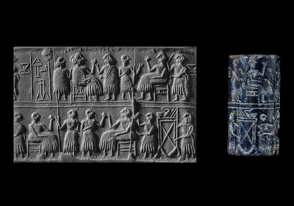 A Sumerian Wall Plaque Showing Libation Scenes (Illustration) - World  History Encyclopedia