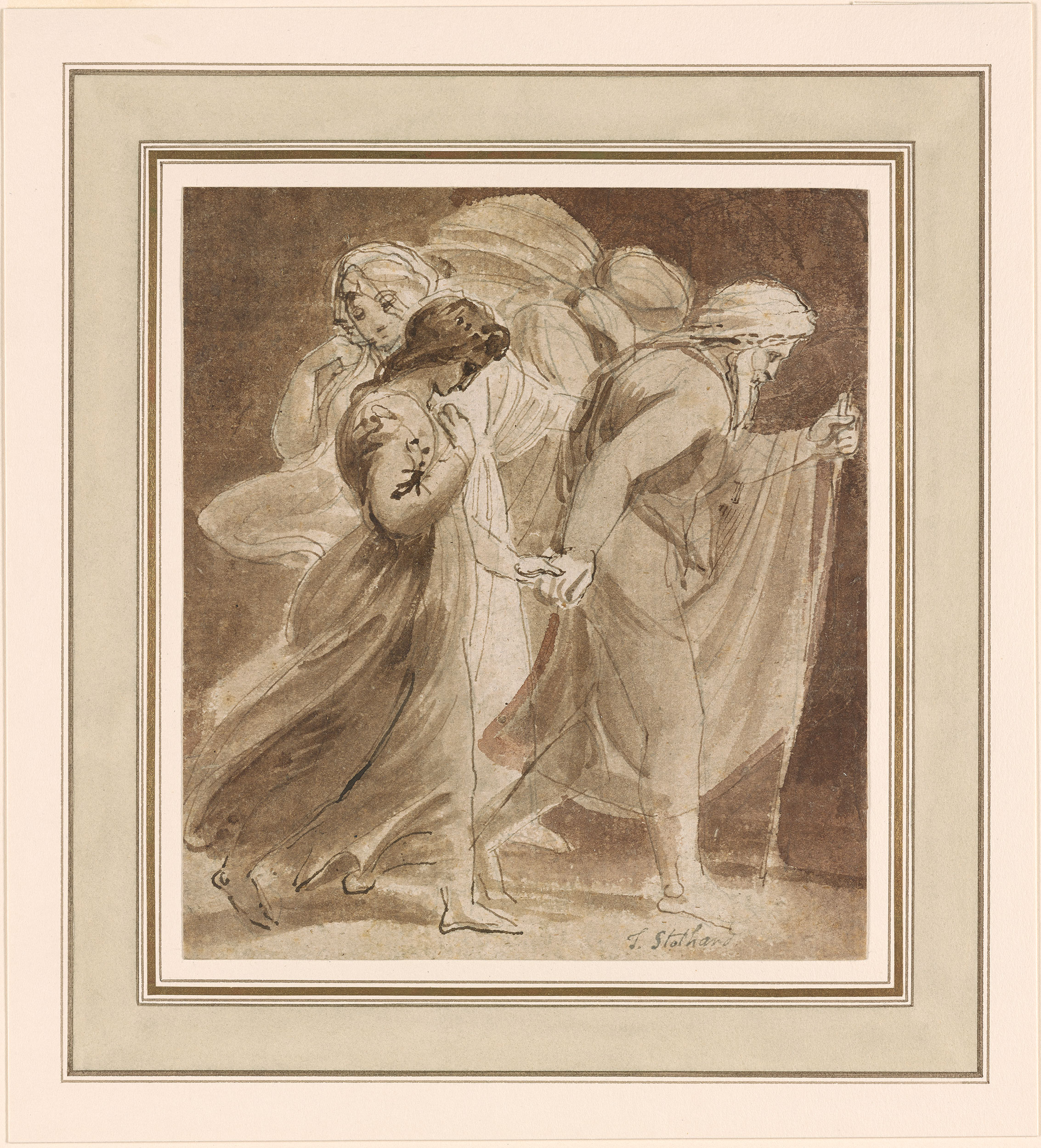 Thomas Stothard | Christian Making His Escape with Hopeful from the ...