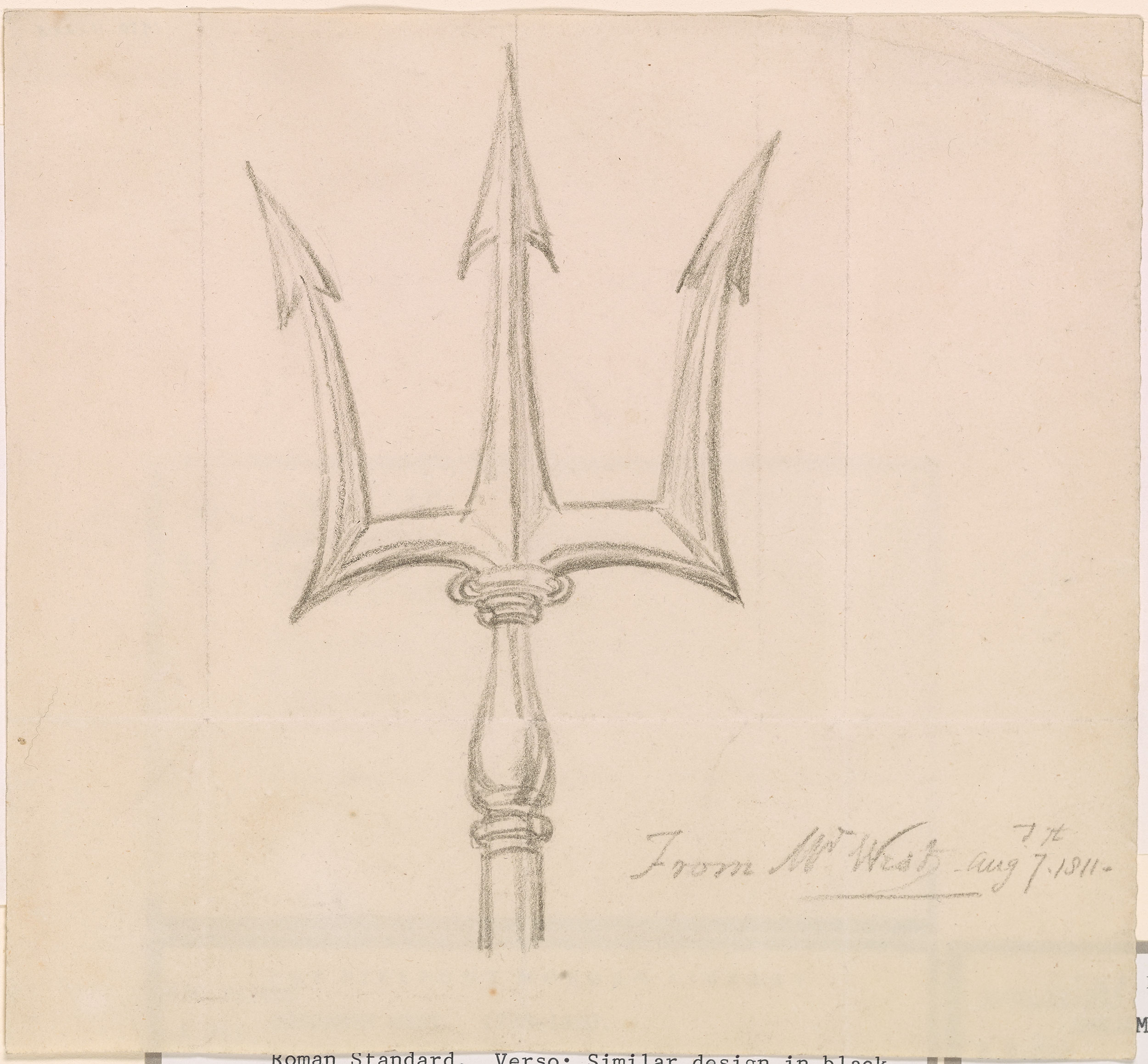 Benjamin West Trident Drawings Online The Library & Museum
