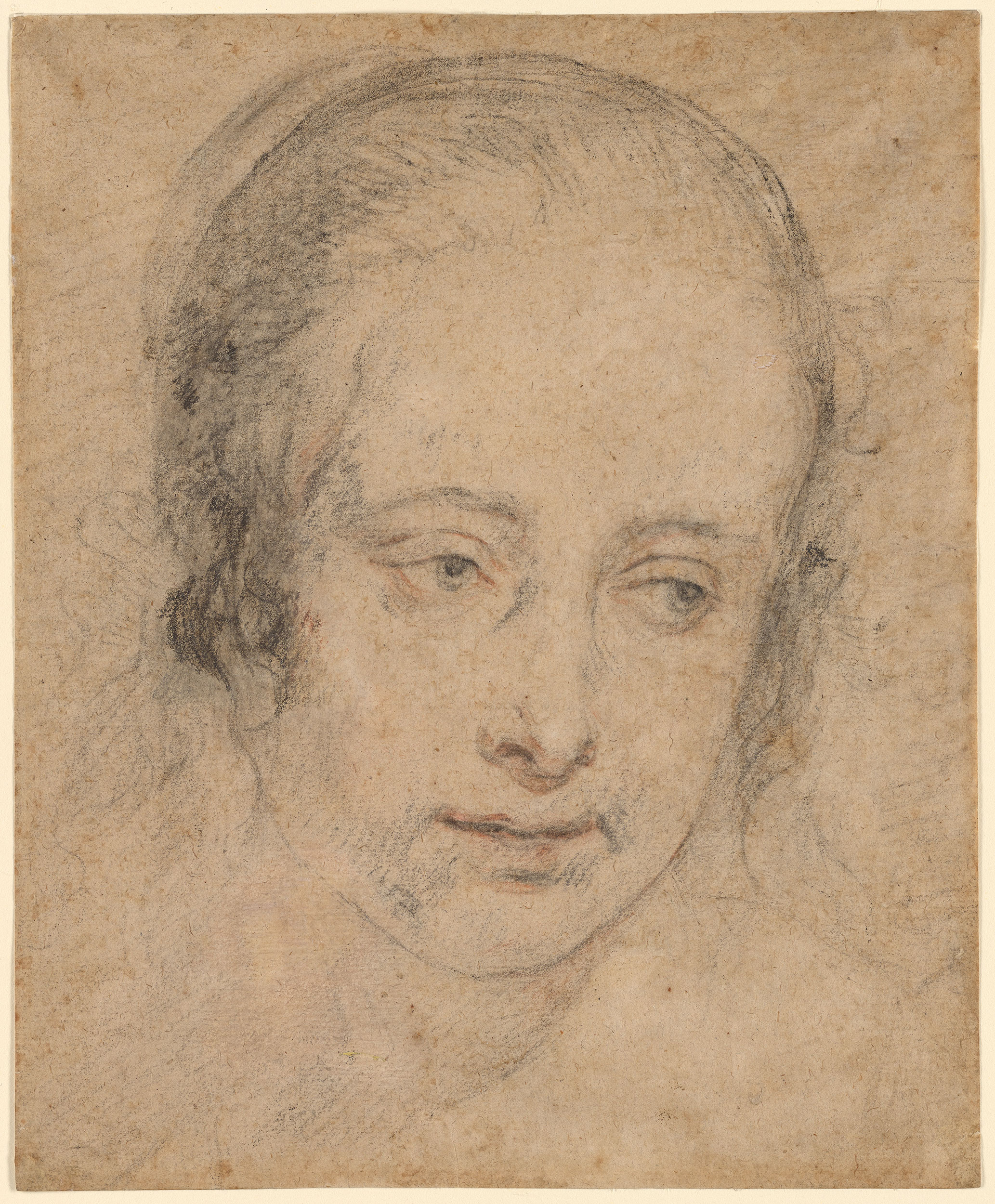 Circle of Peter Paul Rubens Study of a Woman's Head Drawings Online