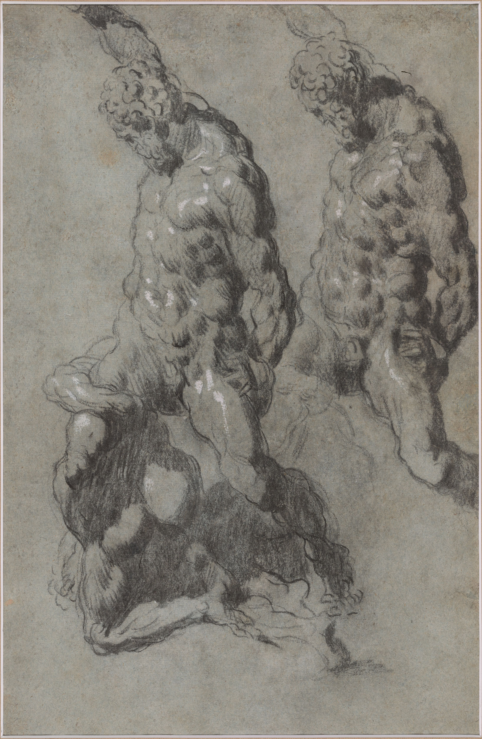 Tintoretto | Studies of Michelangelo's Samson and the Philistines