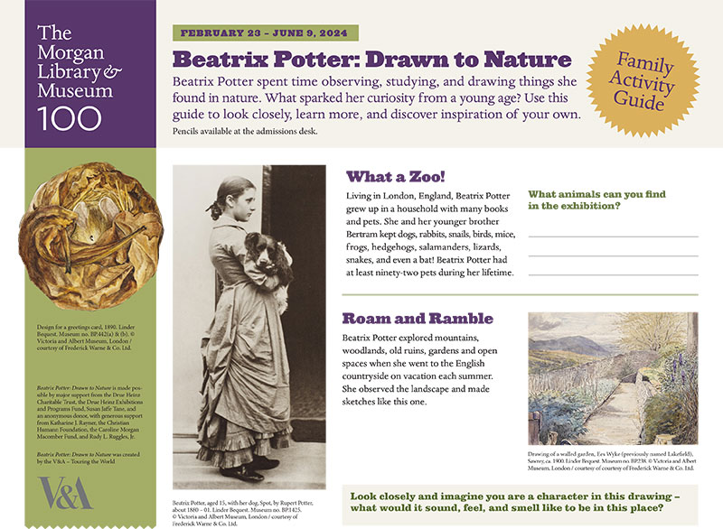 Frist Art Museum Presents Family-Friendly Beatrix Potter Exhibition