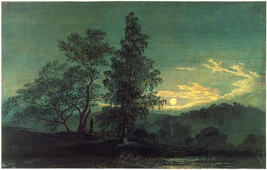 Caspar David Friedrich s paintings solitude before an