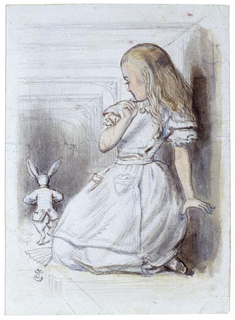 How to draw a alice in wonderland - B+C Guides