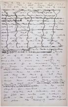 Image of Oscar wilde manuscript page